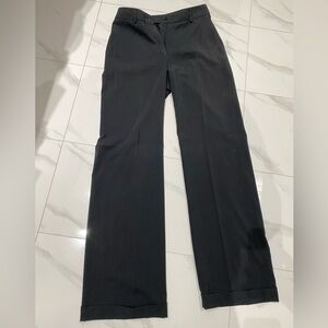 Akris Punto Black Wide-Leg Dress Pants